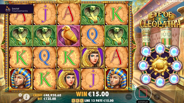 Eye of Cleopatra – Slot game với chủ đề Ai Cập cổ đại