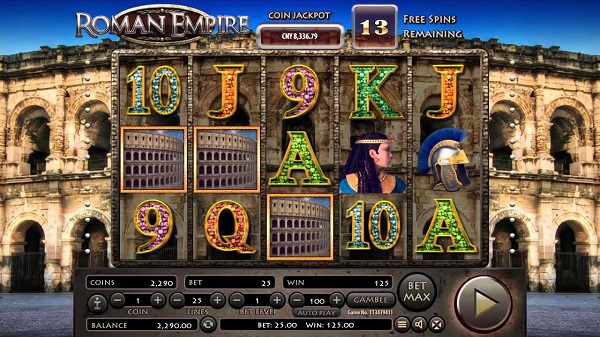 Roman Empire – Slot game dễ chơi dễ trúng