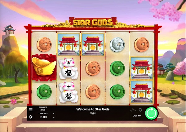 Star Gods slots game giúp bạn gặp gỡ các vị thần