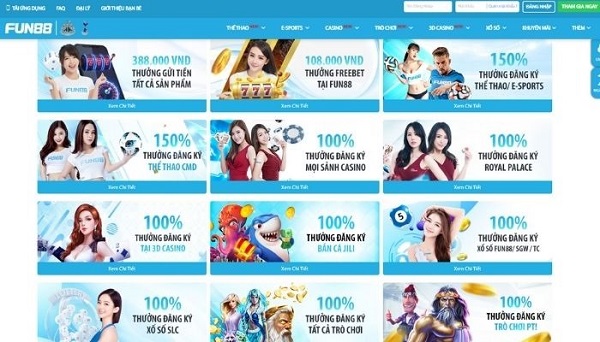 Top 5 nhà cái casino tặng tiền nhiều nhất khi đăng kí thành viên