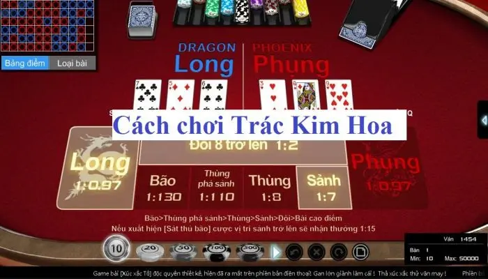 Luật chơi game bài Trác Kim Hoa – Game bài đổi thưởng trực tuyến