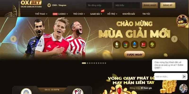 Đánh giá chi tiết nhà cái OXBET - BXH nhà cái uy tín 2025