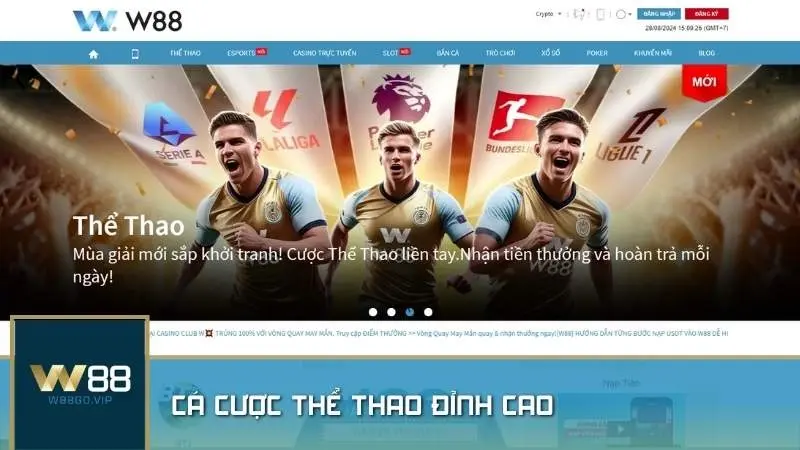 Review nhà cái W88 – Bảng xếp hạng nhà cái cá cược uy tín 2025