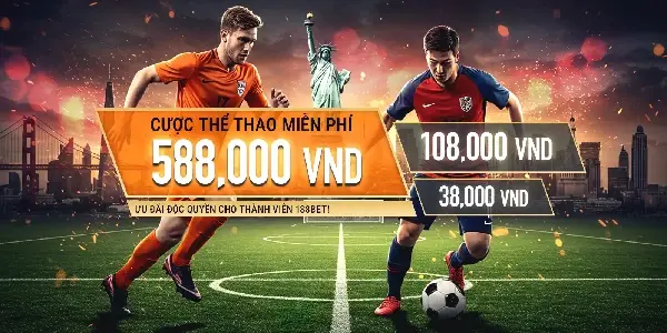 Chuỗi sự kiện 188BET: 108,000 VND Cược Thể Thao Miễn Phí Mỗi Ngày